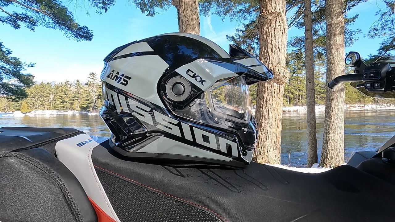 🛷CKX MISSION AMS SPACE SNOWMOBILE HELMET REVIEW AFTER 500 MILES