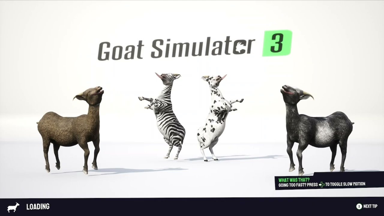 Goat Simulator 3 Final boss and clips