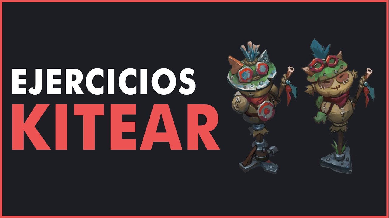 3 EJERCICIOS 🥊 para KITEAR como un PRO ► Guía de League of Legends