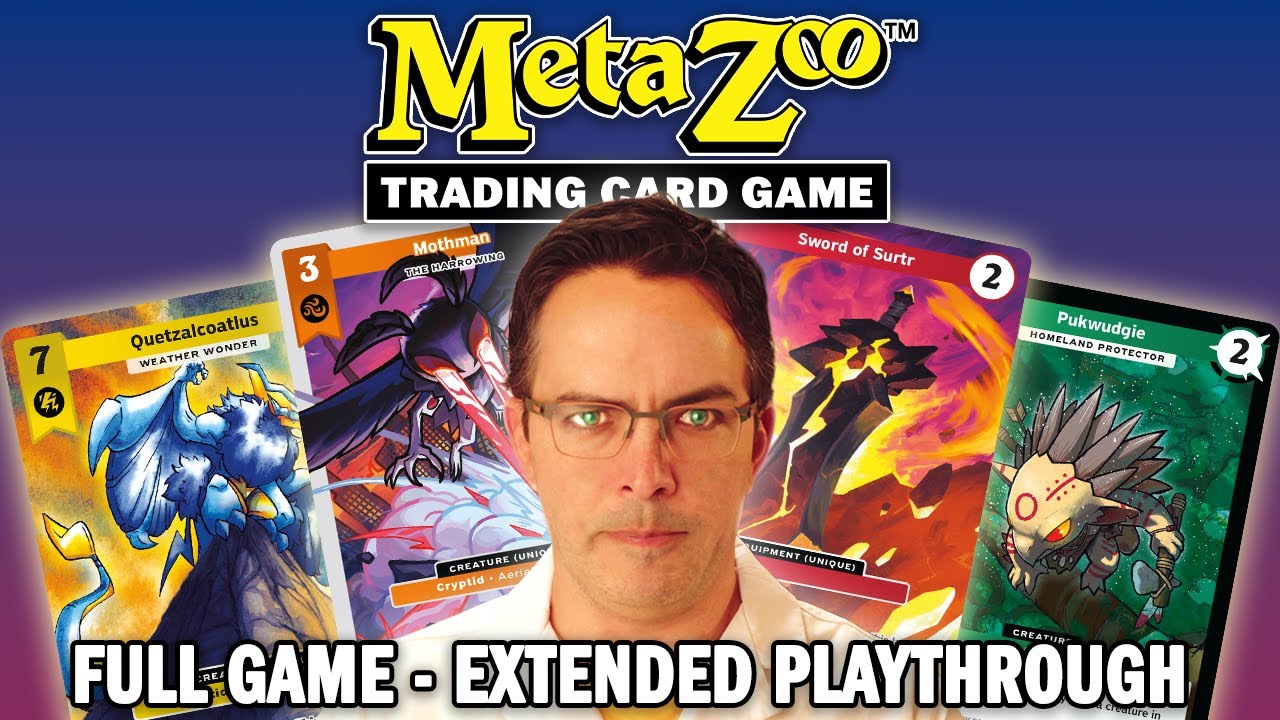 The Extended Playthrough | Full Game Version | MetaZoo TCG Learning Lab