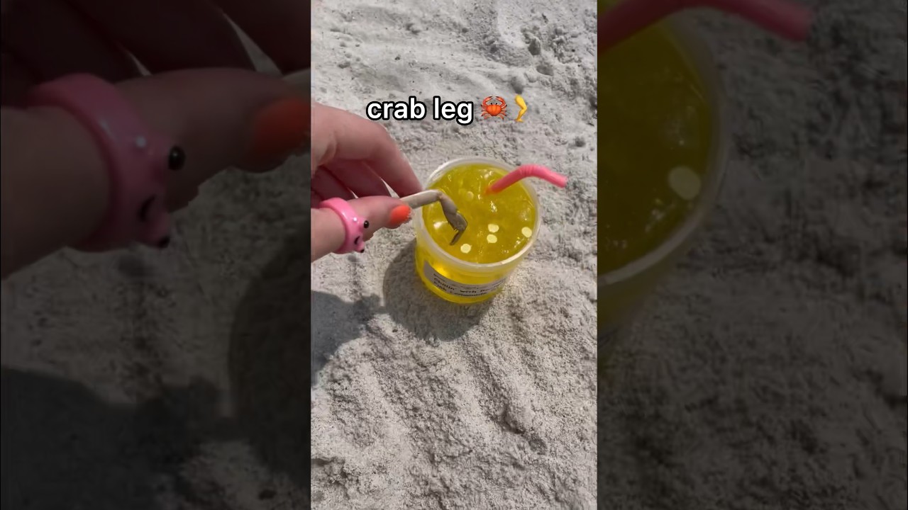 Adding TOO MUCH SAND into SLIME 🏖️😱 *satisfying DIY slime asmr*