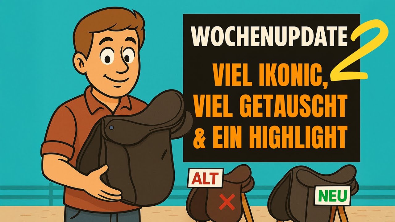 Wochenupdate 2 - Wenn der Sattel einfach nicht funktioniert… 😬 | Reitsport-Rheinmain