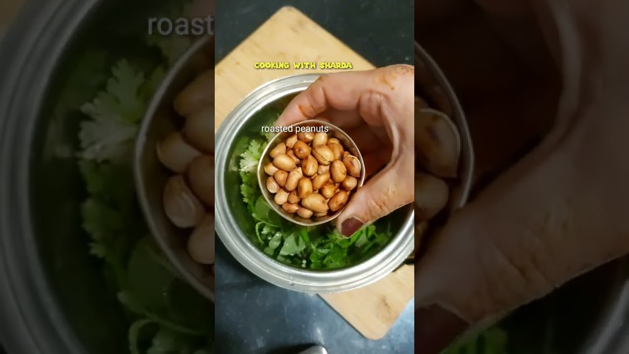 salt free recipe / no salt recipe / green chutney without salt #shorts #nosalt