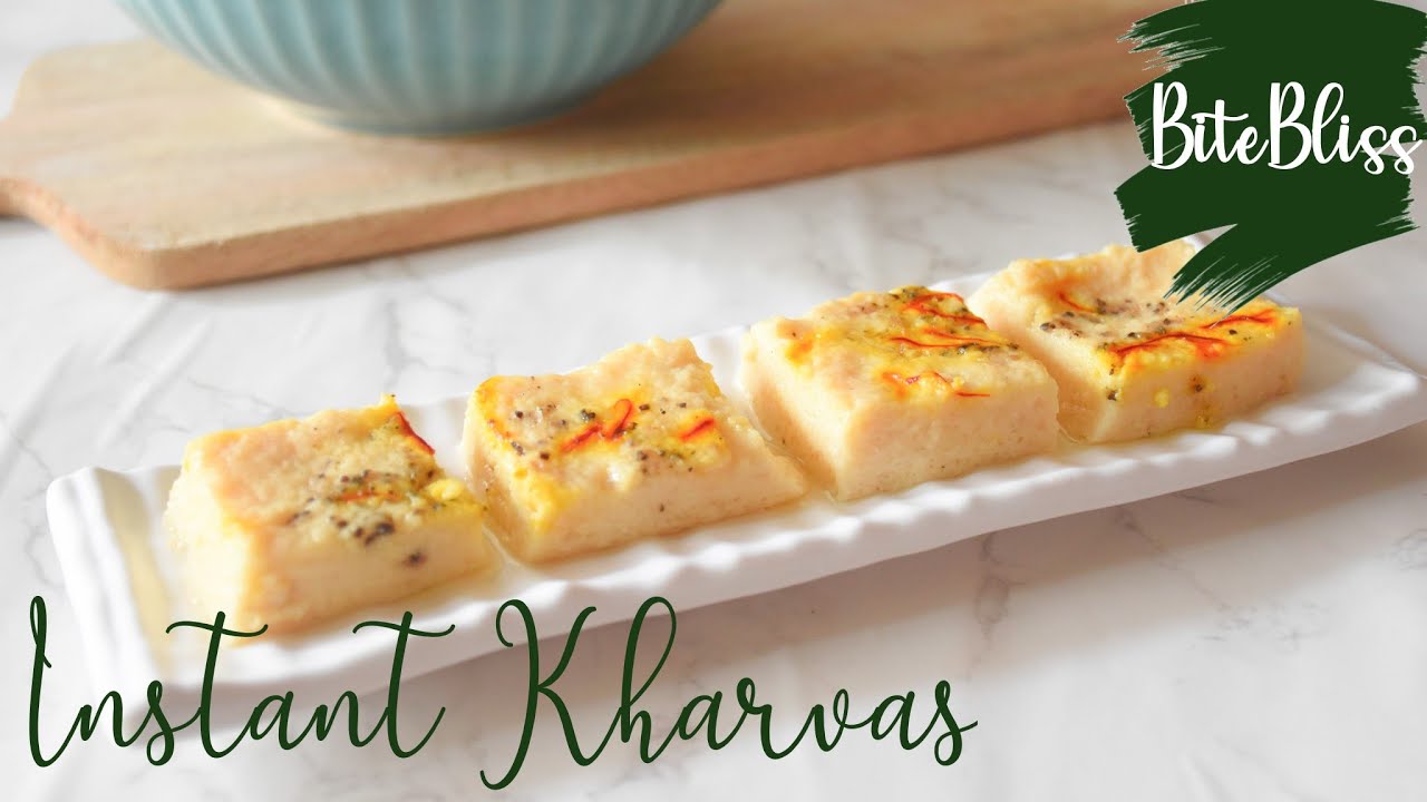 Instant Kharvas | Instant Snacks to make at home | Kharvas in Pressure Cooker