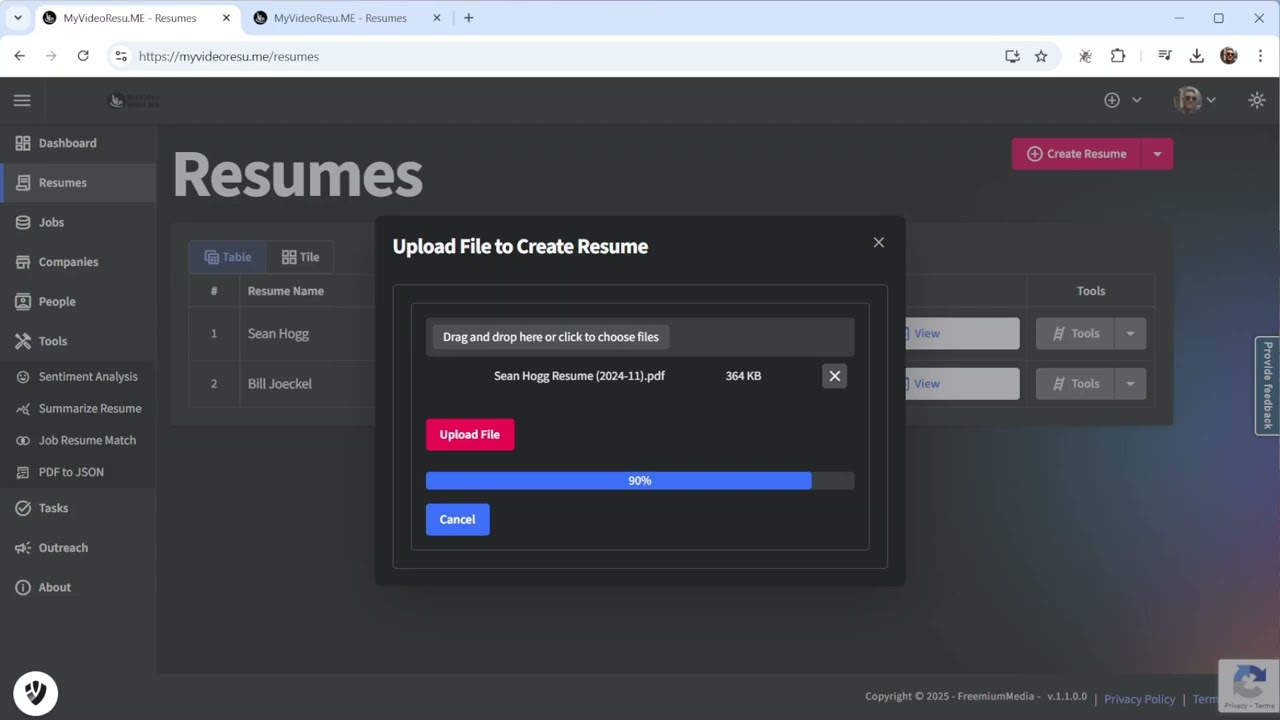 MyVideoResu.ME - How to determine the sentiment (positive/negative) your resume is (HOW-TO)