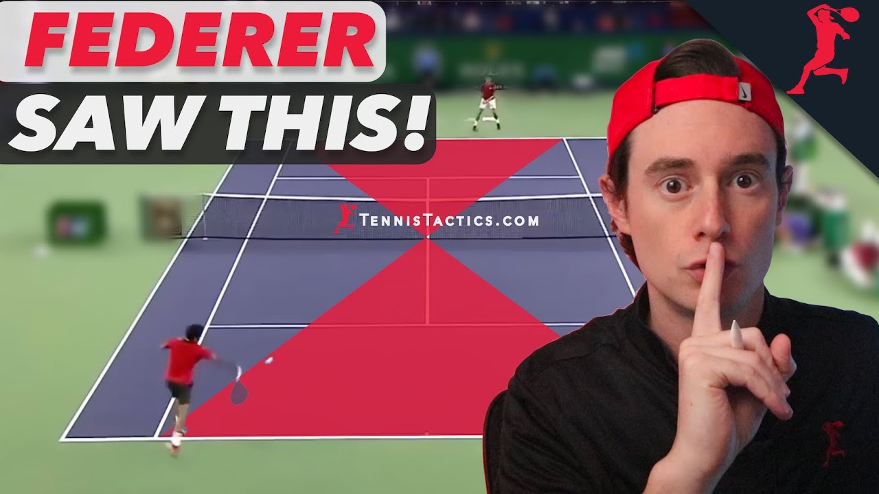 Roger Federer Saw This X! Do You? - Federer V Djokovic - Shanghai 2014 - Tennis Strategy Lesson!