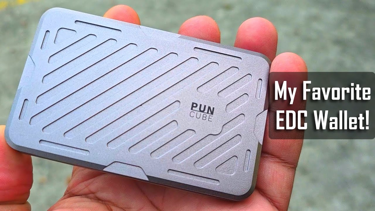 Меняю свой старый кошелек на ЭТОТ! | Механический кошелек (EDC) от PunCube