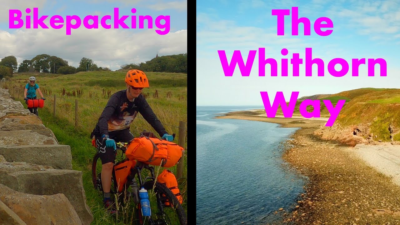 Bikepacking Cycling the Whithorn Way (Pilgrim Route) in Scotland
