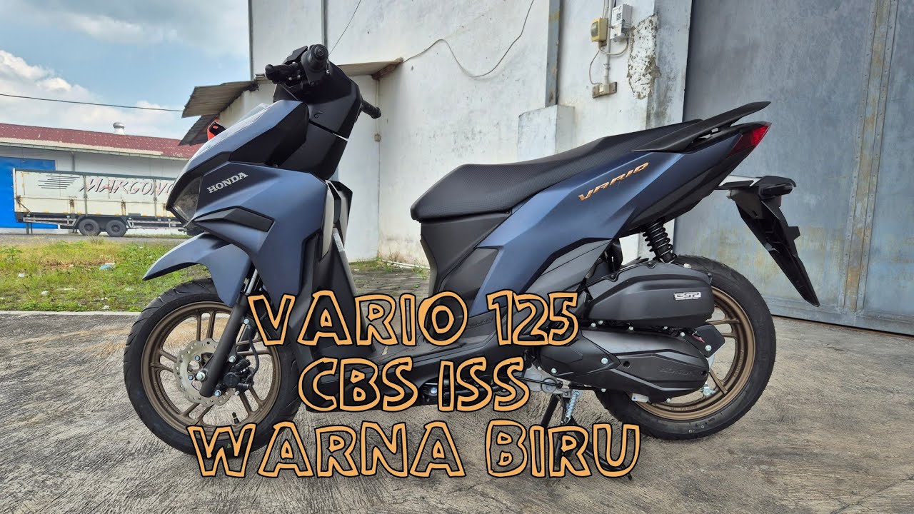 VARIO 125 CBS ISS SMART KEY 2025 | MATTE BLUE