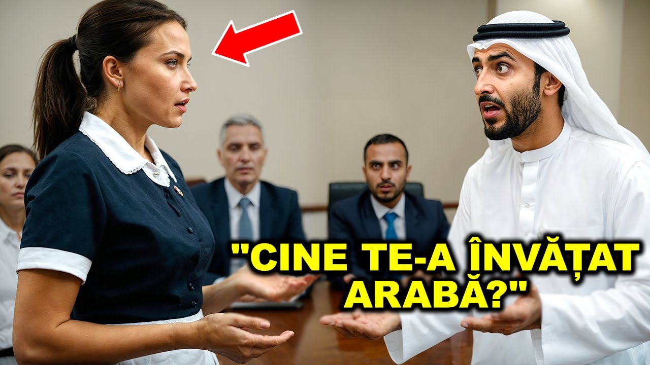 Miliardarul a vorbit în arabă… și doar menajera a răspuns, lăsând camera fără cuvinte