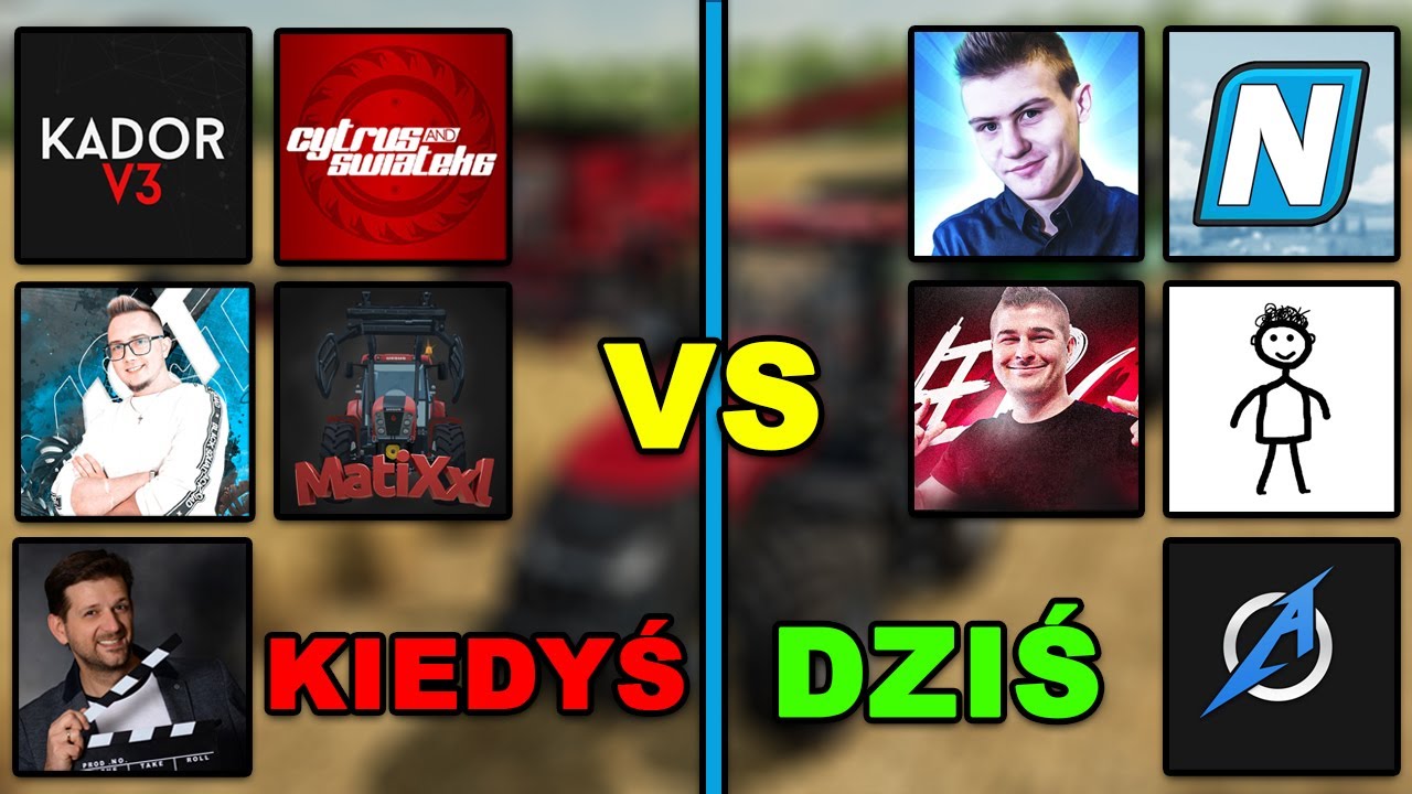 FARMINGOWY YOUTUBE: KIEDYŚ VS DZIŚ!