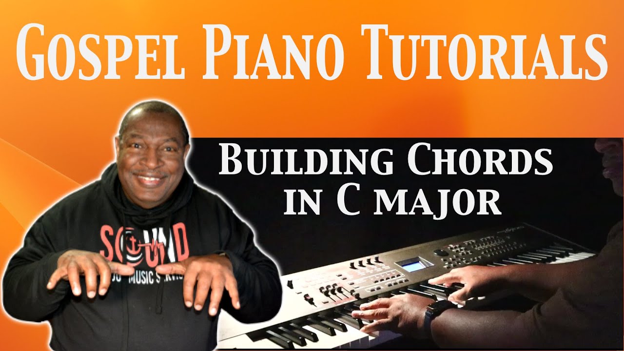 Gospel Piano Tutorials : Basic Gospel Walk Up Chords in C