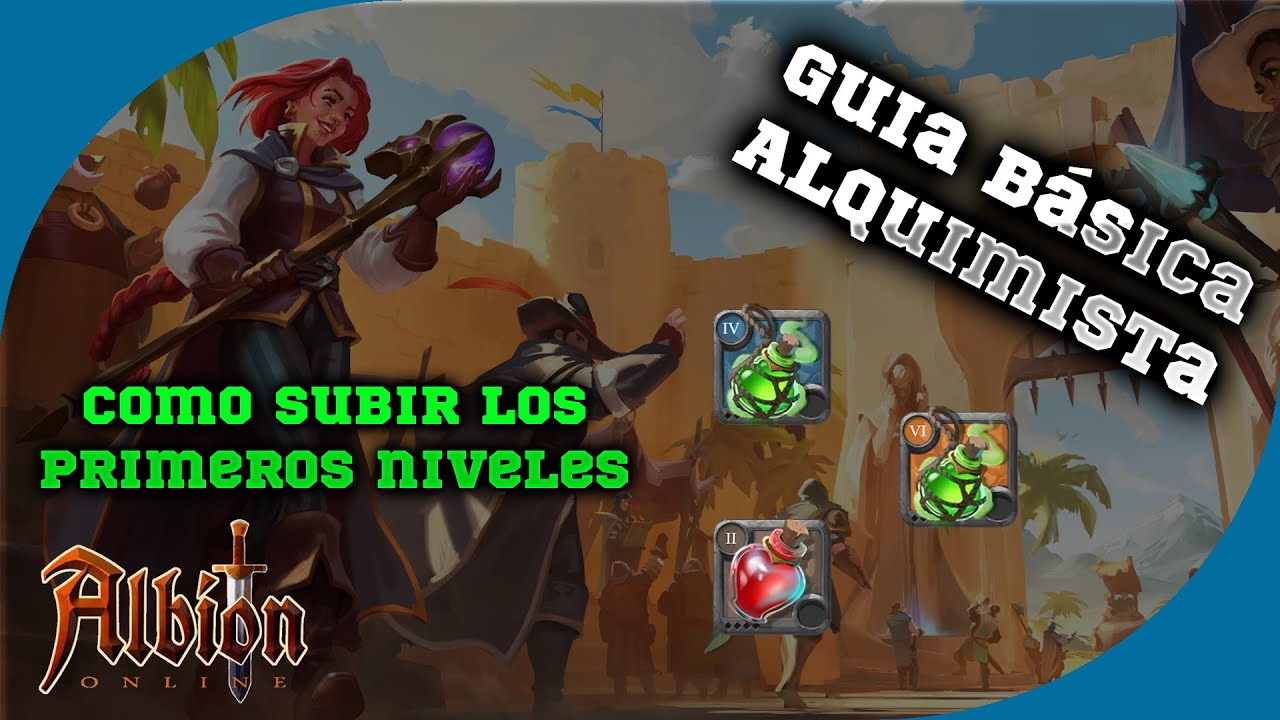 Albion Online | Guía Básica Alquimista | Como Empezar A Subir Alquimia Y Crear Venenos T4 y T6