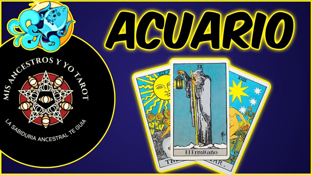 ACUARIO ♒ ¡SE REVELA LO OCULTO! 👁️ TU INTUICIÓN MANDA Y LA VERDAD TRIUNFA ✨