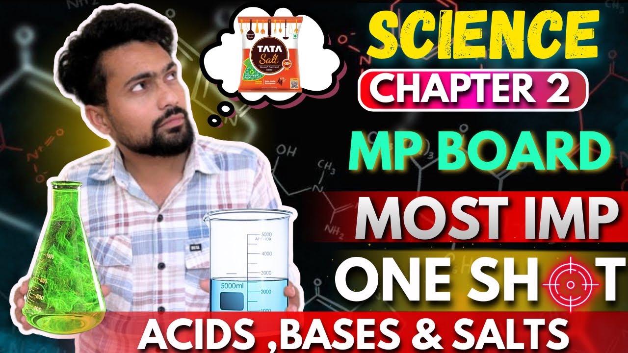 Class 10 Science Chapter 2 One Shot | Acids Bases and Salts Full Chapter | Board Exam 2026 ​