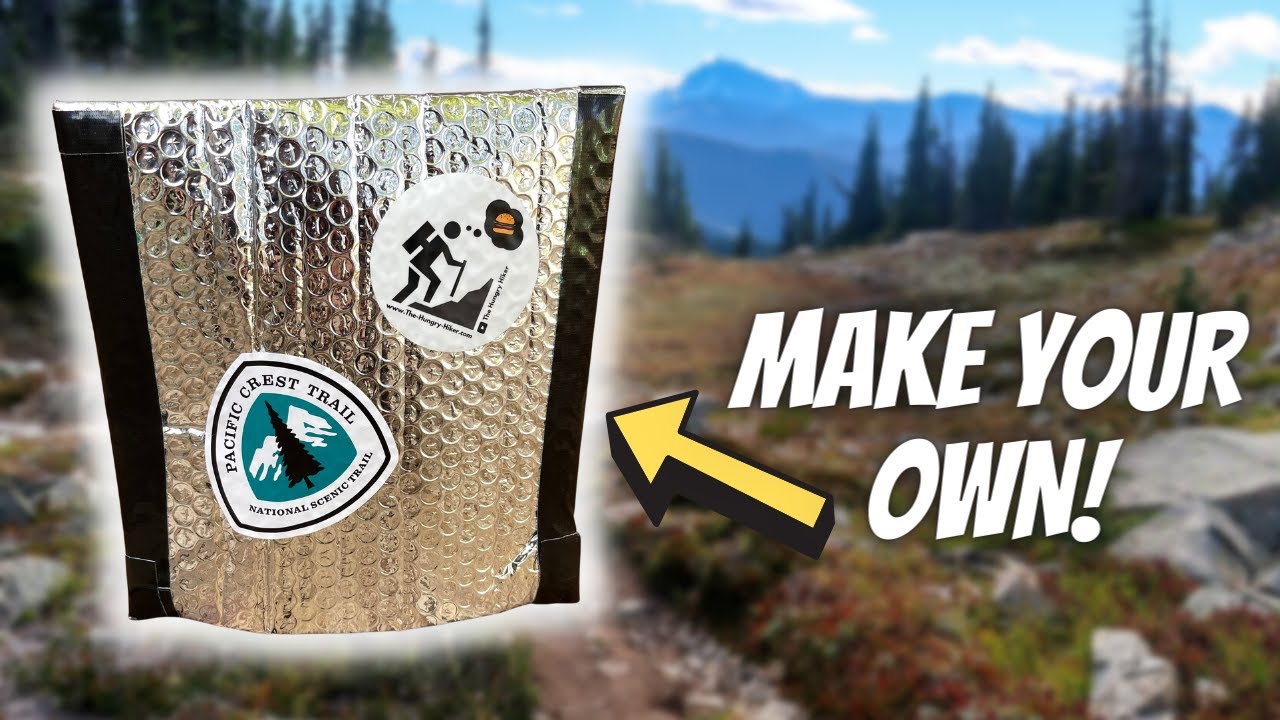 How to Make A Backpacking Food Cozy