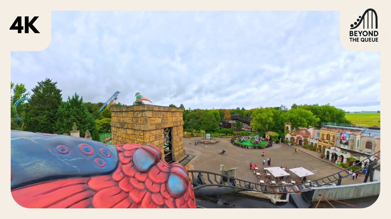 Huracan | Front Seat Onride POV (Horizon Locked) | Bellewaerde Park (BE) | 2025