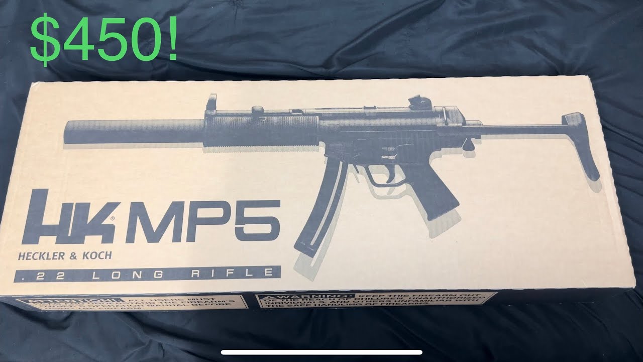 (2023) HK MP5 .22LR РАСПАКОВКА! #распаковка #hecklerandkoch #mp5