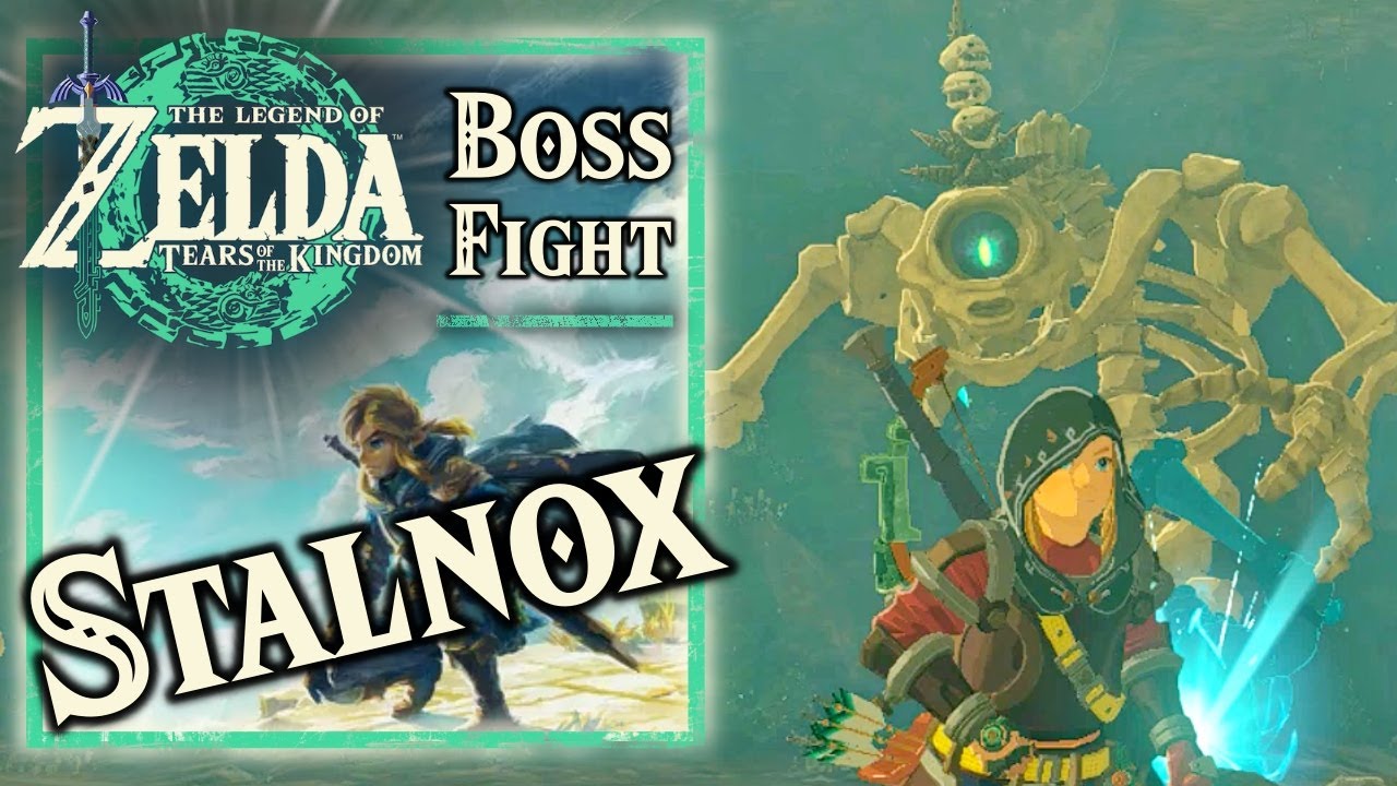 Zelda: Tears of the Kingdom - Stalnox Boss Fight - Royal Hidden Passage