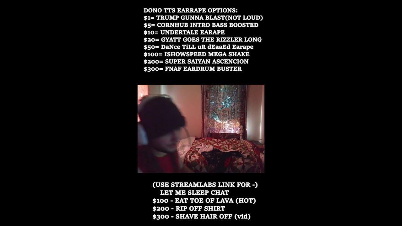 LOUDD DONO SLEEP STREAM (с поддержкой преобразования текста в речь) (портретный режим)