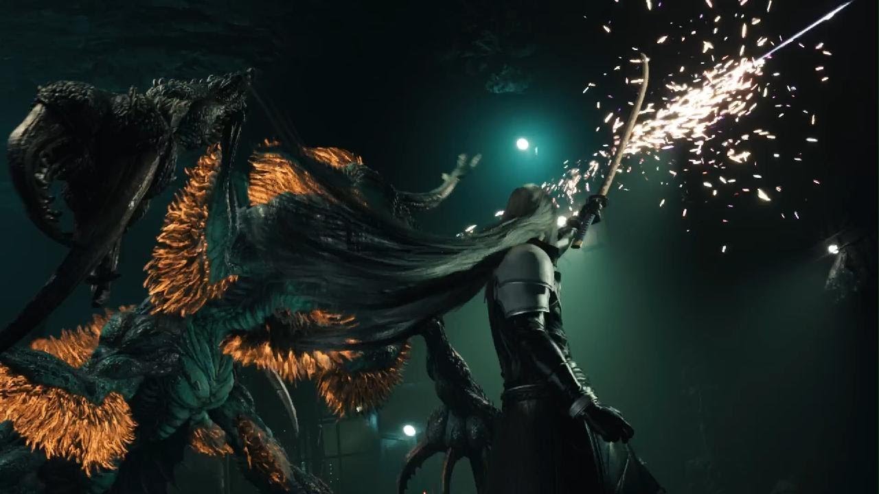 SEPHIROTH VS. MATERIA GUARDIAN (NO DAMAGE)