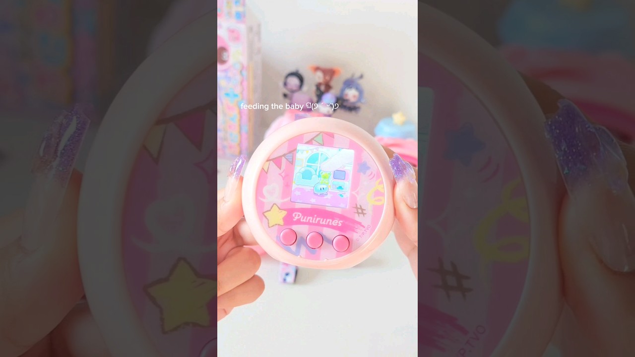virtual pet Punirunes unboxing 💖 #toycollector ぷにるんず