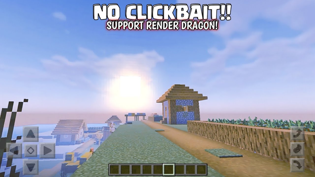 SHADERS RTX YANG ADA DI MINECRAFT PE SUPPORT RENDER DRAGON eps28 - NO CLICKBAIT!