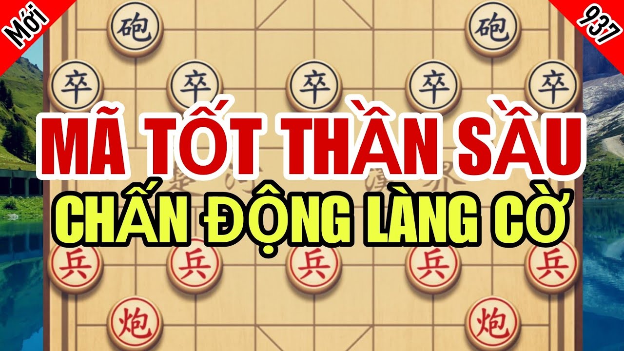 Chấn Động Làng Cờ, Tuyệt Phẩm Mã Tốt Phối Hợp Thần Sầu Đối Thủ Đập Bàn Xin Thua