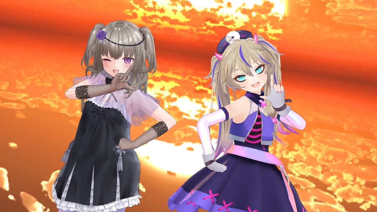【MMD】冥鳴ひまりと春日部つくしでLADY CRAZY