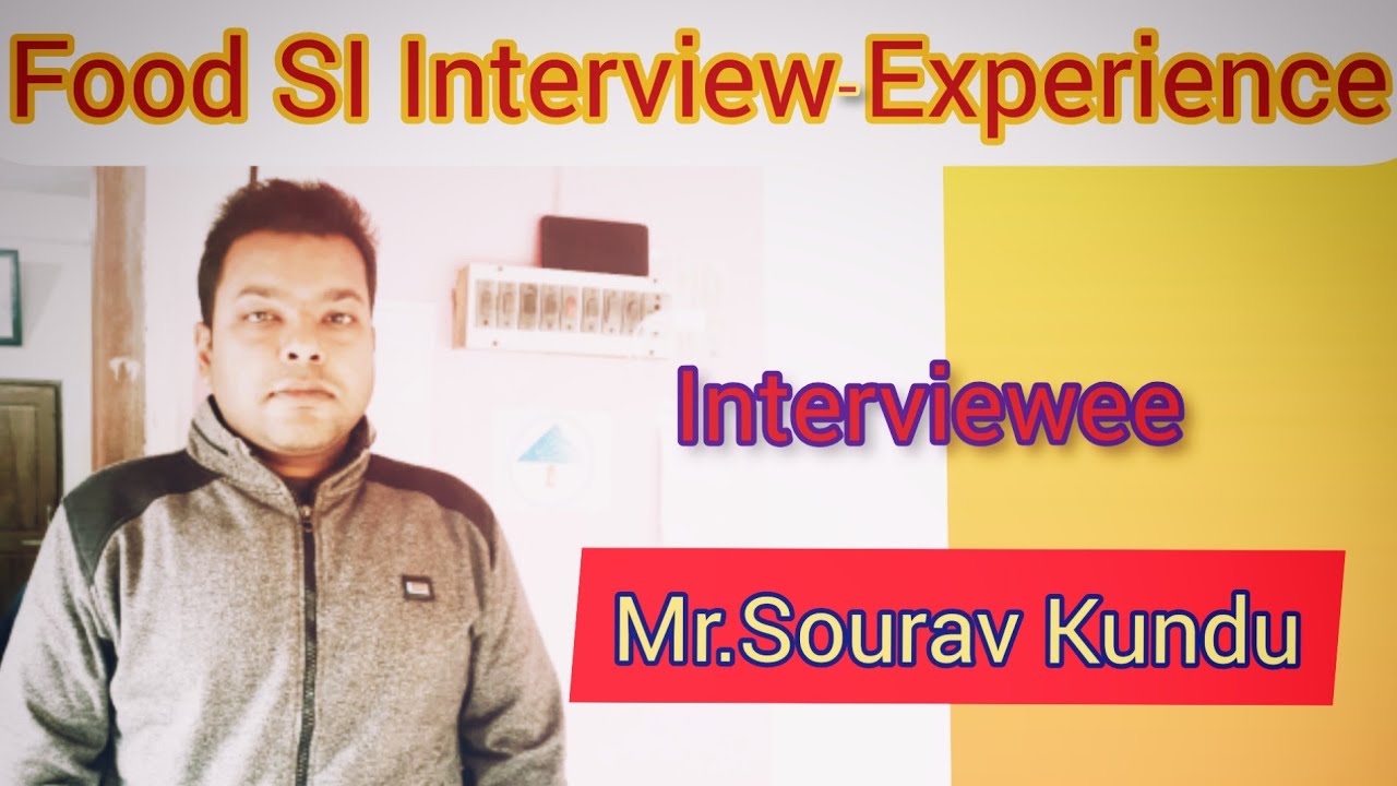 Food SI Interview Experience