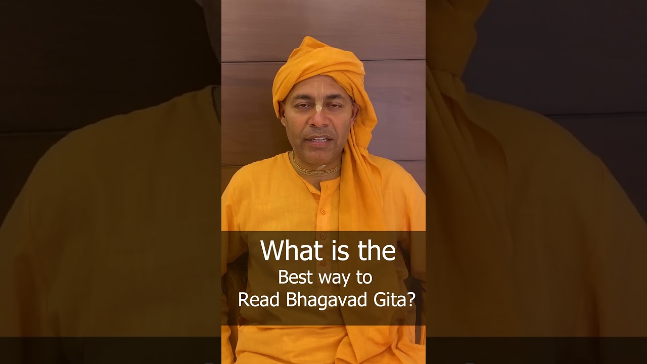 What is the Best Way to Read Bhagavad Gita? #BhagavadGita