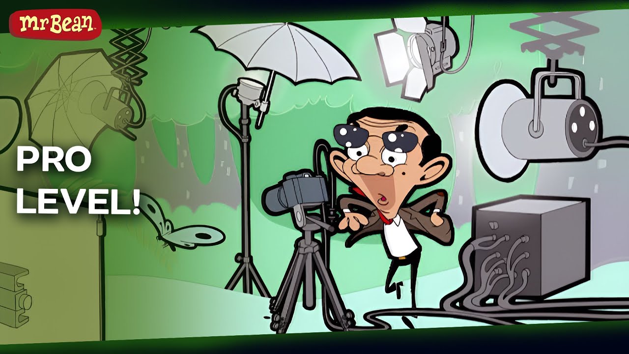 Mr Bean’s Extreme Wildlife Photography! | Cartoons for Kids