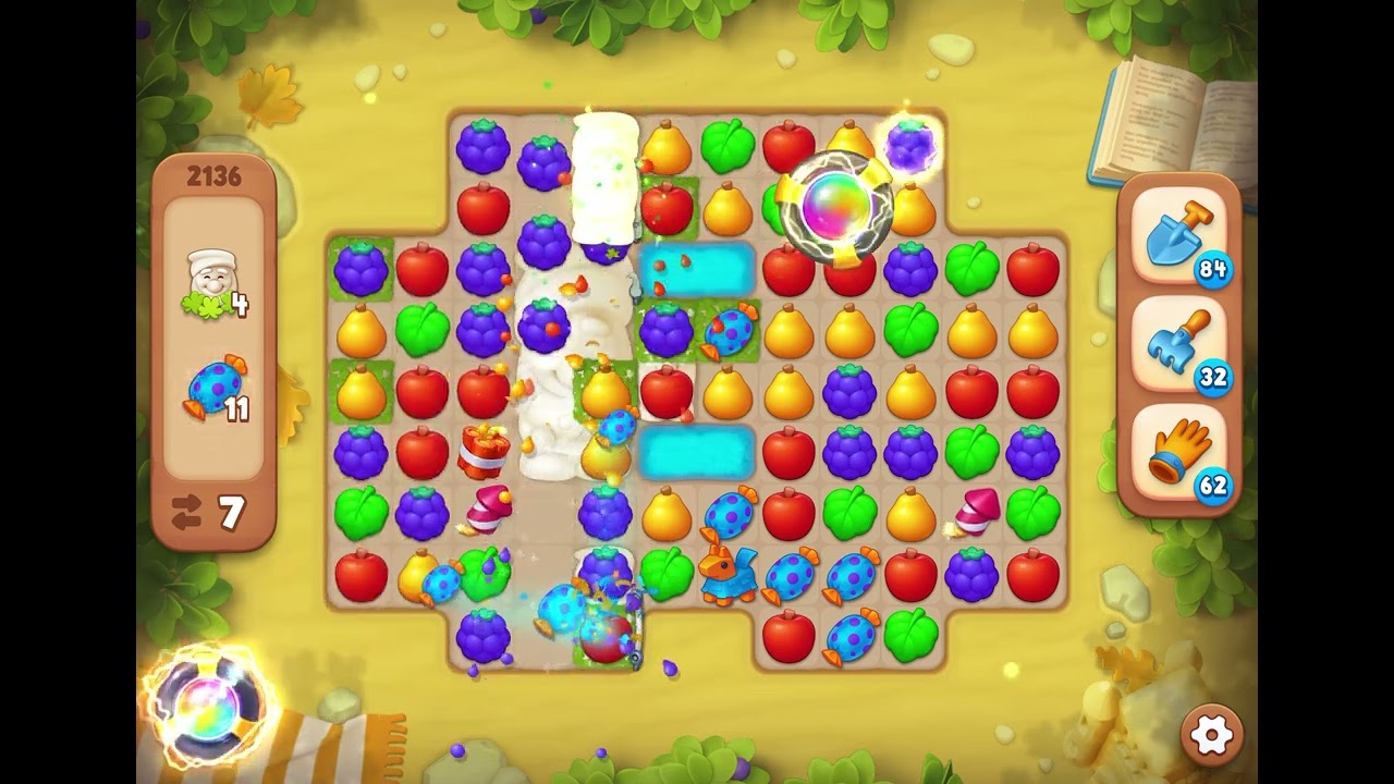 Gardenscapes Level 2136 NO BOOSTERS