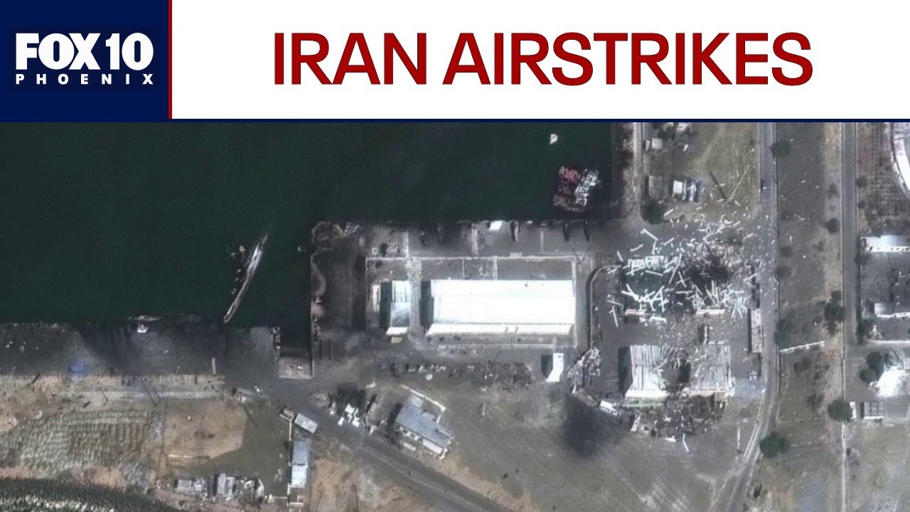 Satellite images show Iran damage after airstrikes | FOX 10 Phoenix