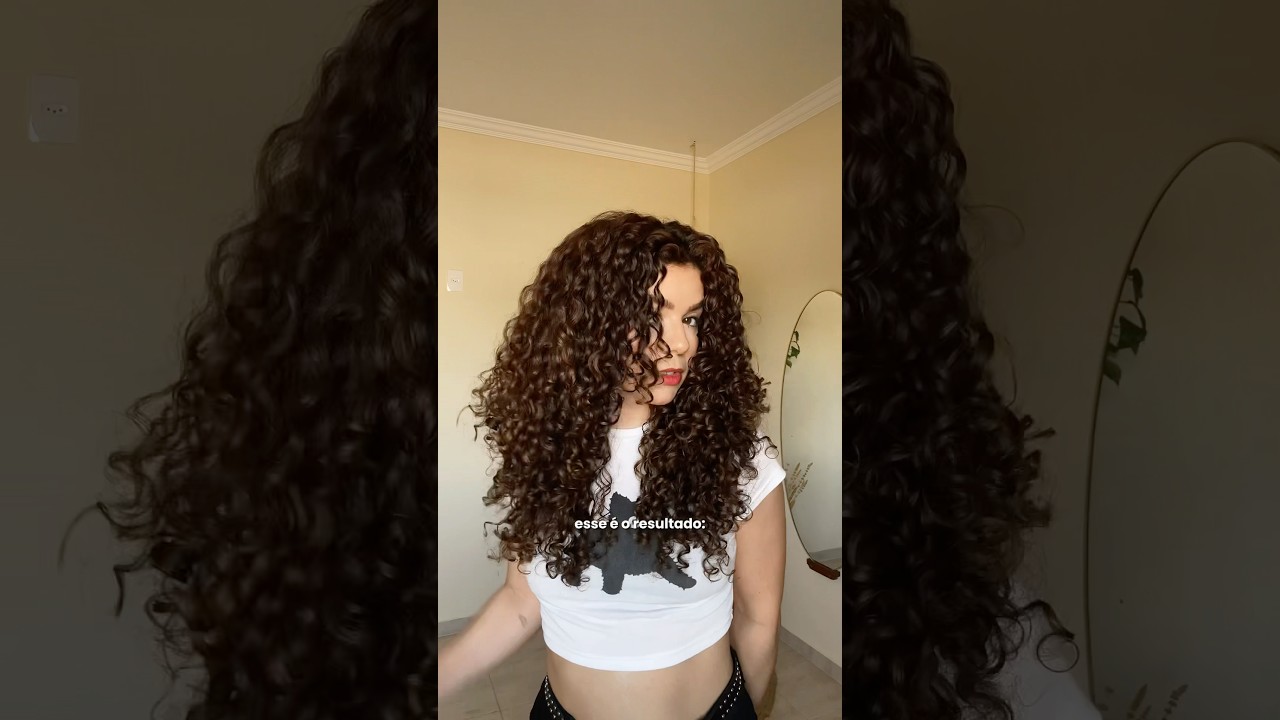 minha finaliza&ccedil;&atilde;o FAVORITA do momento💖 #cacheadas