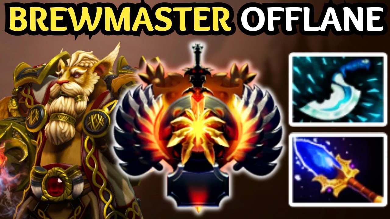 🔥 WHY BREWMASTER OFFLANE CONTROLS EVERY FIGHT 🔥 DOTA 2 🔥