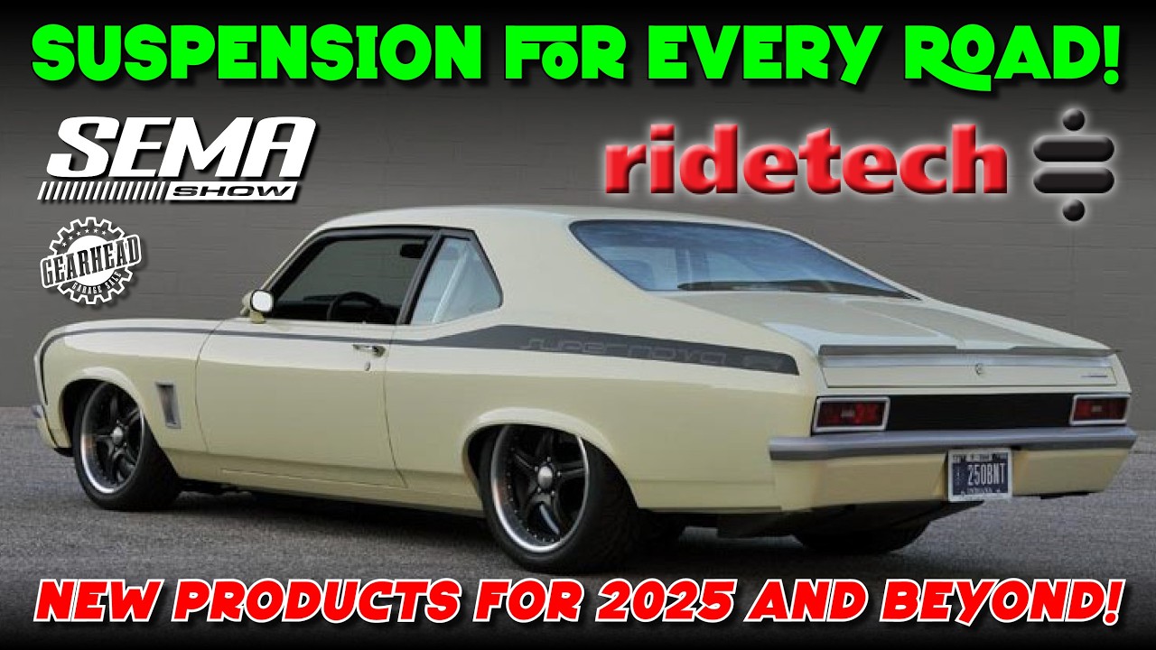 Ridetech &ndash; Suspension for every road!  Exciting new offerings for 2025 and beyond!