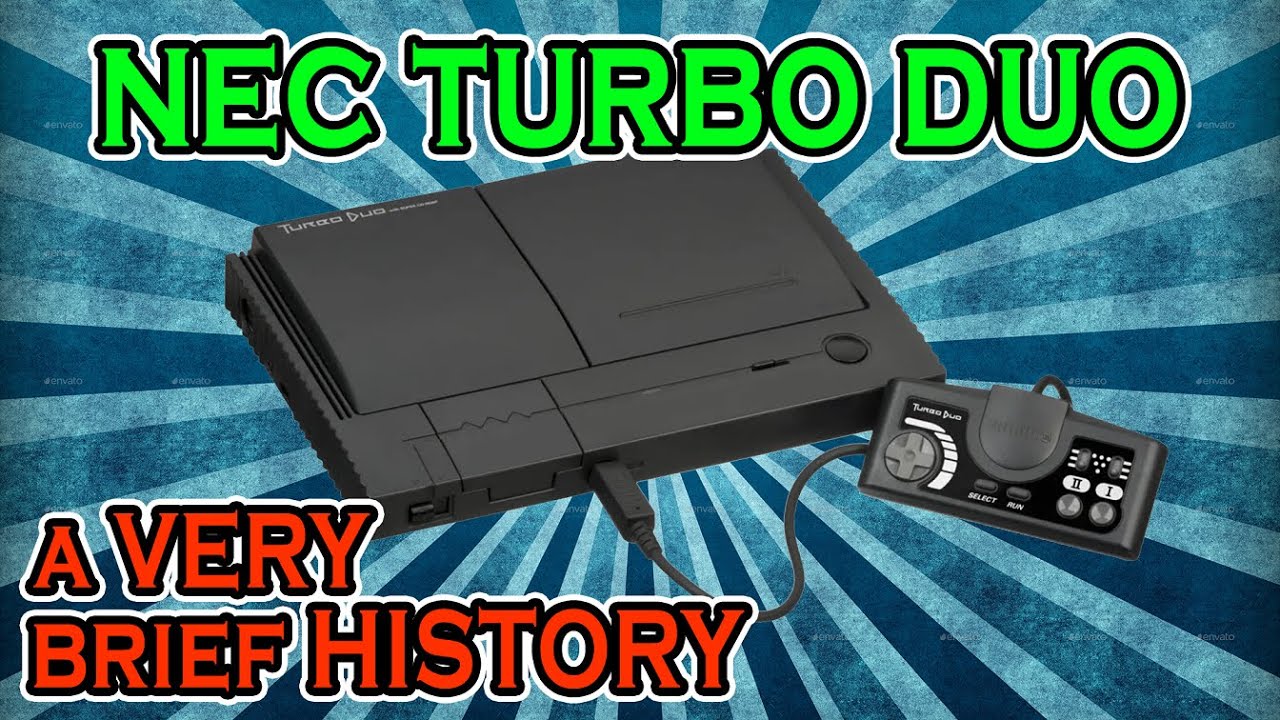 NEC's TurboDuo Game Console 🎮 A VERY Brief History