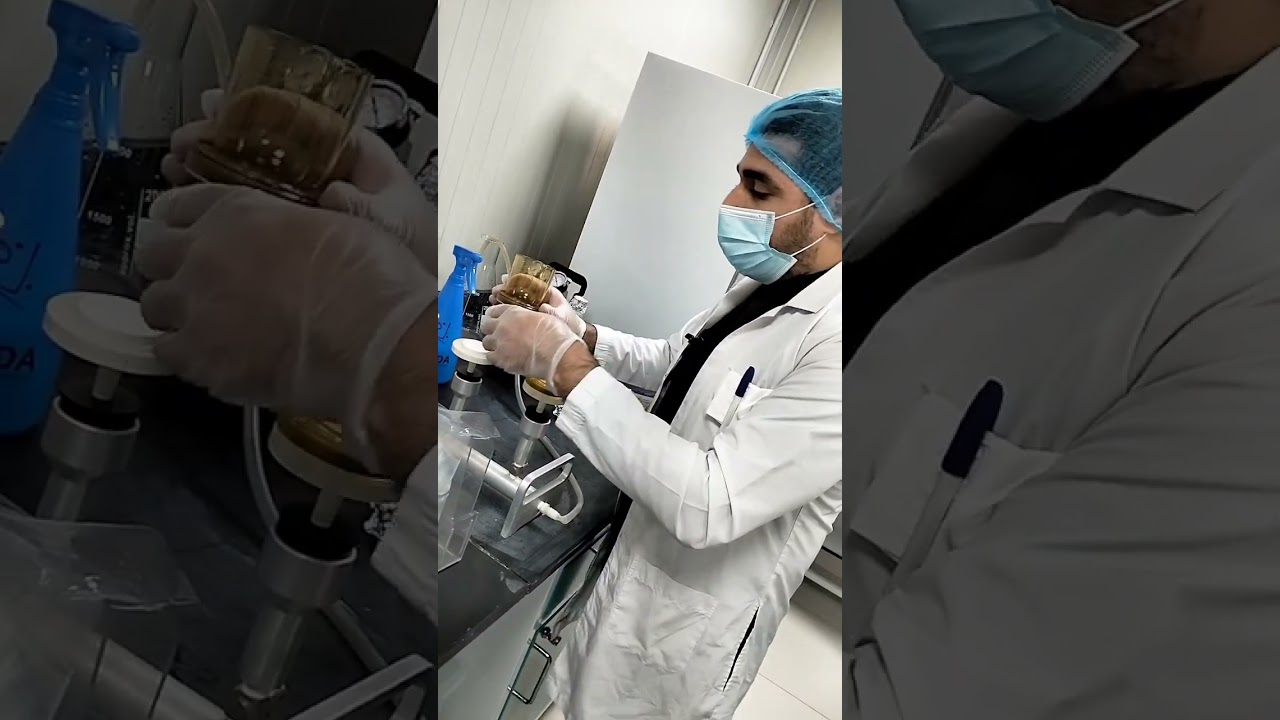 Microbiological Analysis of water by using the Membrane Filtration (MF) Technique.