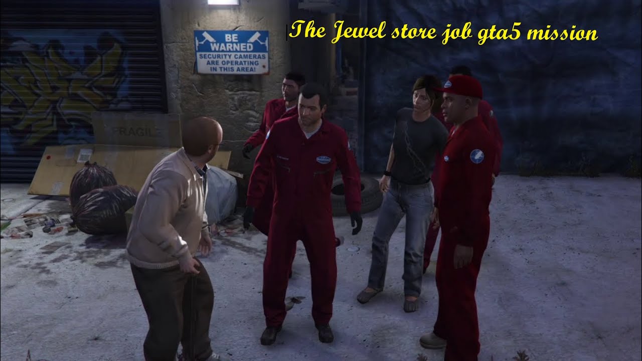 The Jewel Store Job Mission Gta5  #gta #gta5 #gtav #pcgaming #video