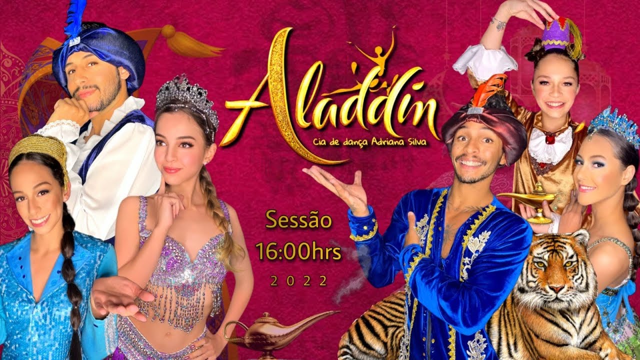 Espetáculo Aladdin - Cia de Dança Adriana Silva - Sessão 16:00