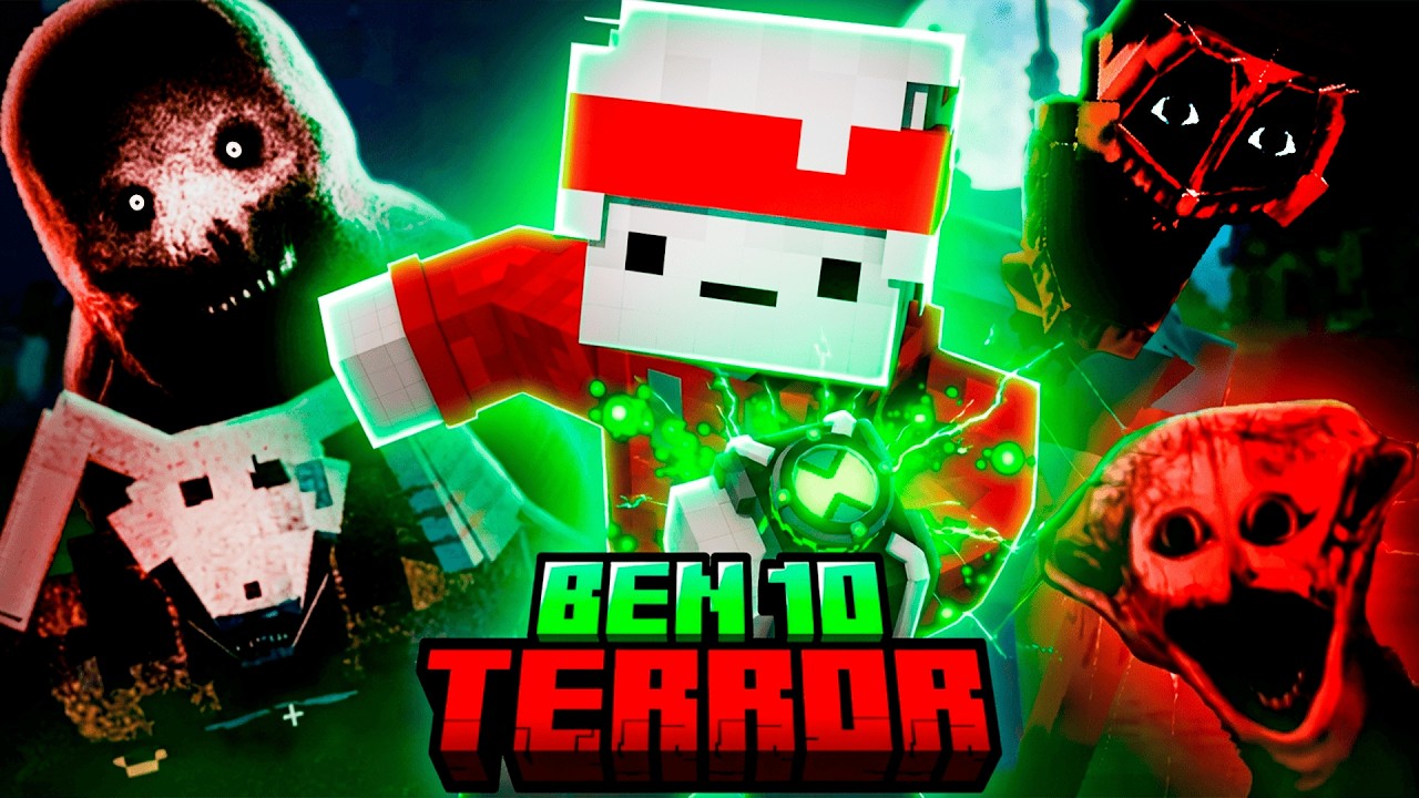 Minecraft de Terror Deveria Ser Difícil… Mas Eu Sou o BEN 10!