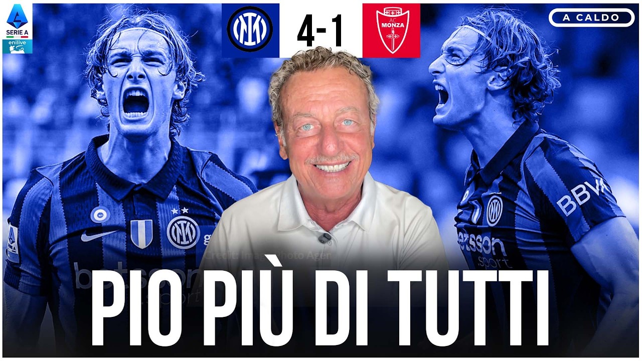 INTER-MONZA 4-1: PIO DOMINANTE, BUONA LA PRIMA PER CHIVU
