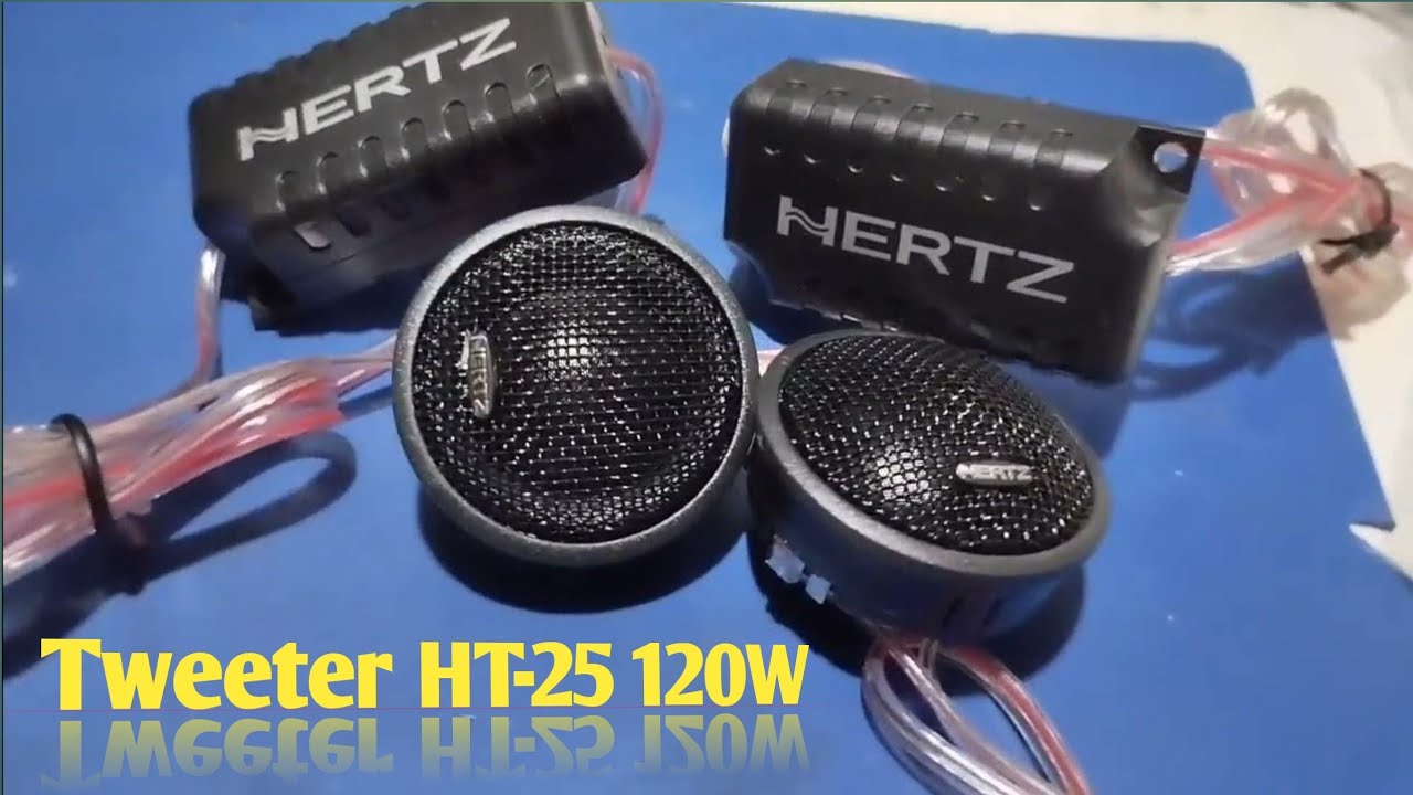 Tweeter Test Treble HERTZ HT-25 120 watts