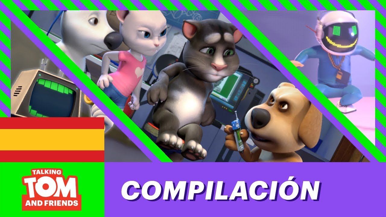 Colección de episodios 1 al 4 de Talking Tom & Friends