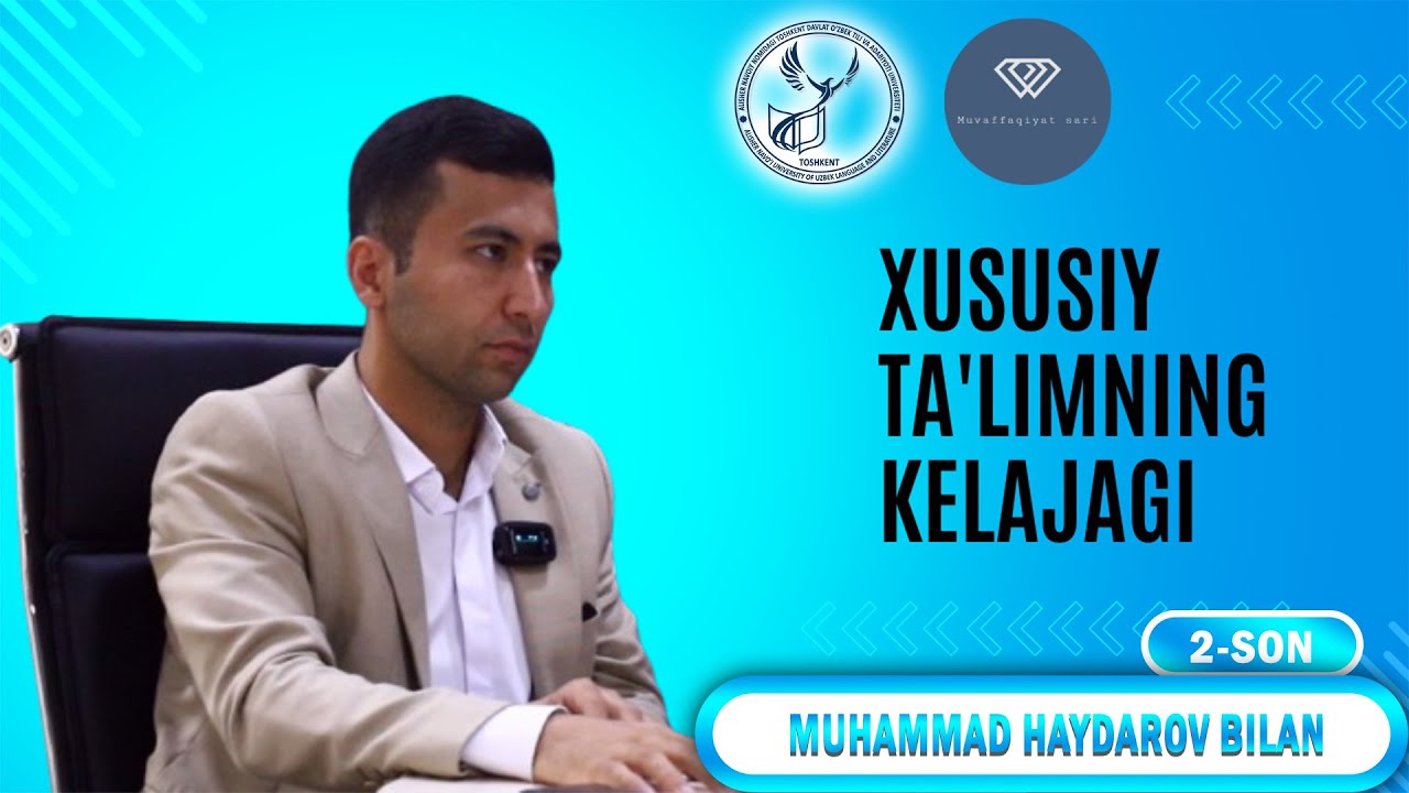 Muvaffaqiyat sari. 2-son Muhammad Haydarov bilan