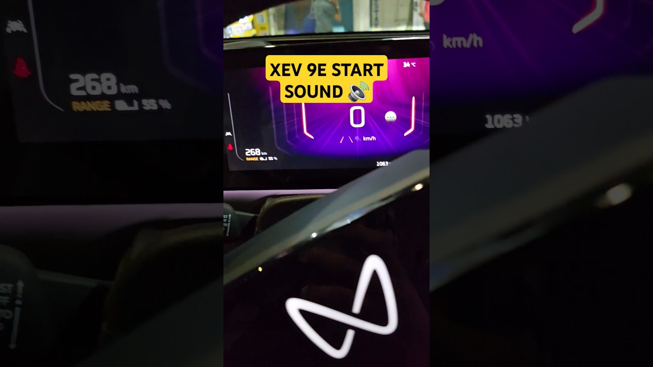 Xev 9e Start Sound #xev9e #XEV9India #xev9emahindra #mahindra #mahindraev #mahindraxev9e #j3vlogs