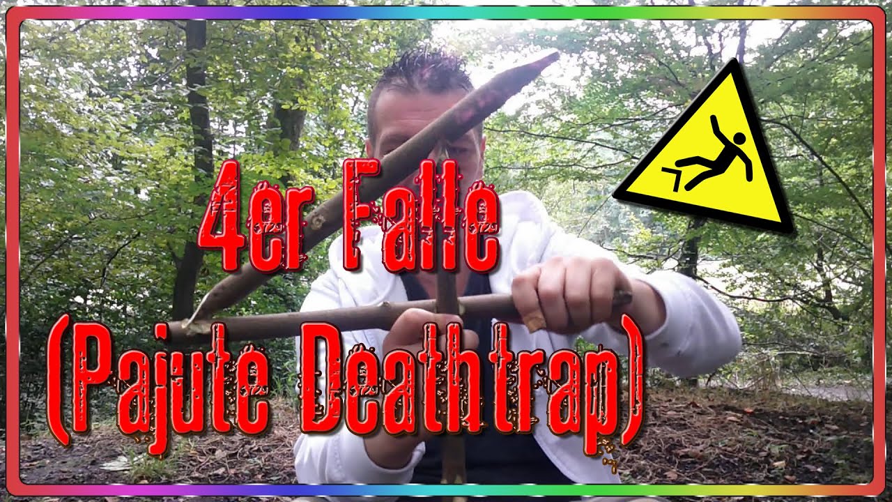 Survival Basics - 4er Falle (Pajute Deathtrap) | Man at Wild
