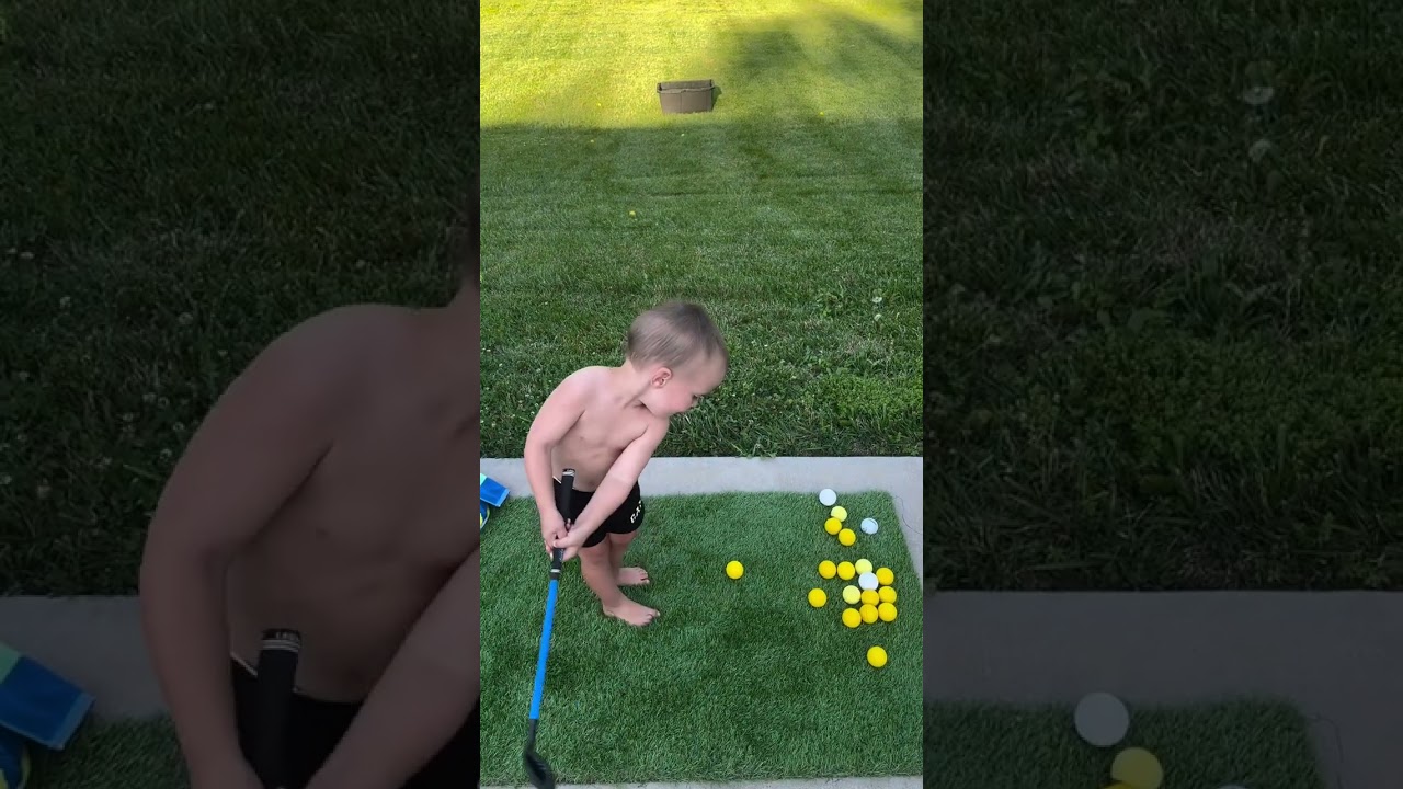 2-Year-Old Golf Prodigy? Tyler&rsquo;s Incredible Swing with the Lag Shot Baby Club!