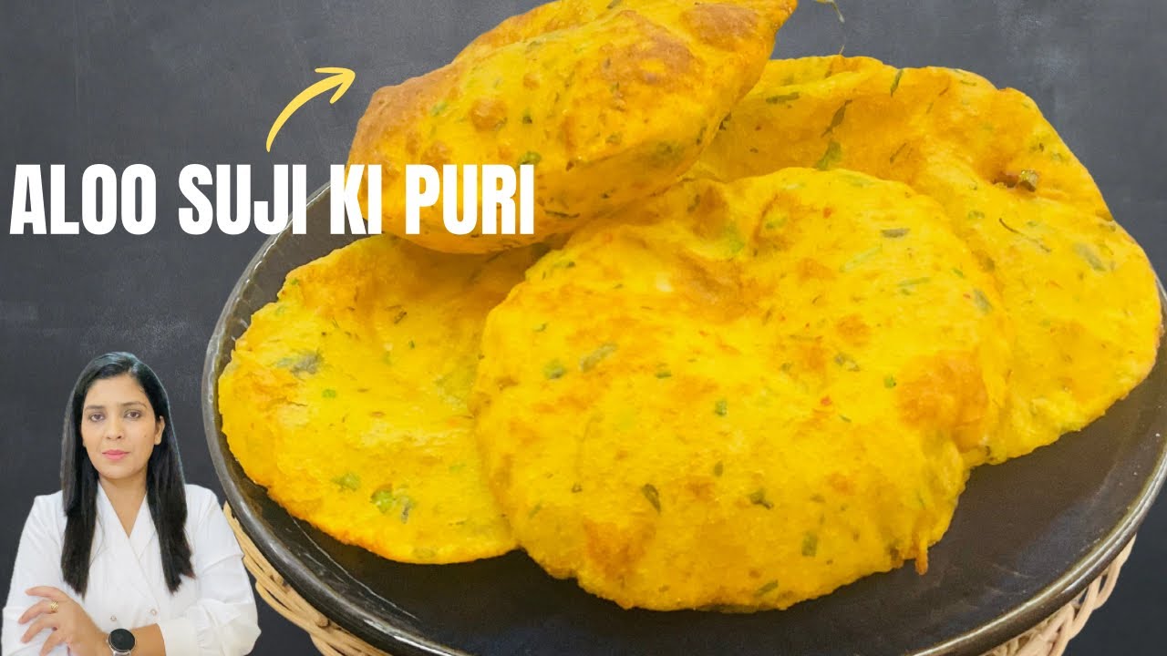 Aloo Suji Ki Puri Recipe #Aloosujikipuri